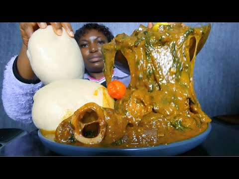 Cook And Eat With Me Ogbono Soup With Fufu