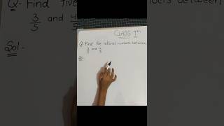 Class 9 Maths Chapter 1 Most  Important Question 🔥 #shorts #class9 #maths #cbse