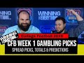 The College Football Betting Show (Week #3 - College ...