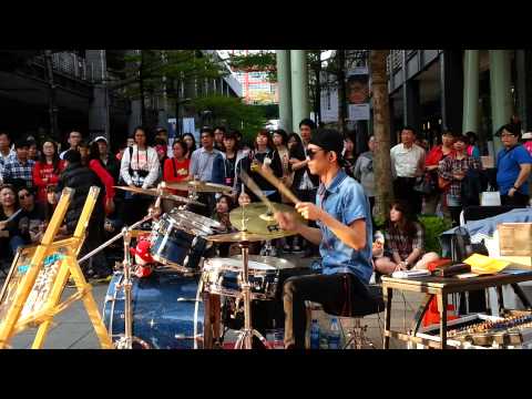 20150329 爵士鼓 李科穎 信義威秀《PSY GENTLEMAN》