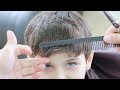 Apprendre la coupe de cheveux avec des ciseaux  tutoriel de coupe de cheveux garon stylistelnar