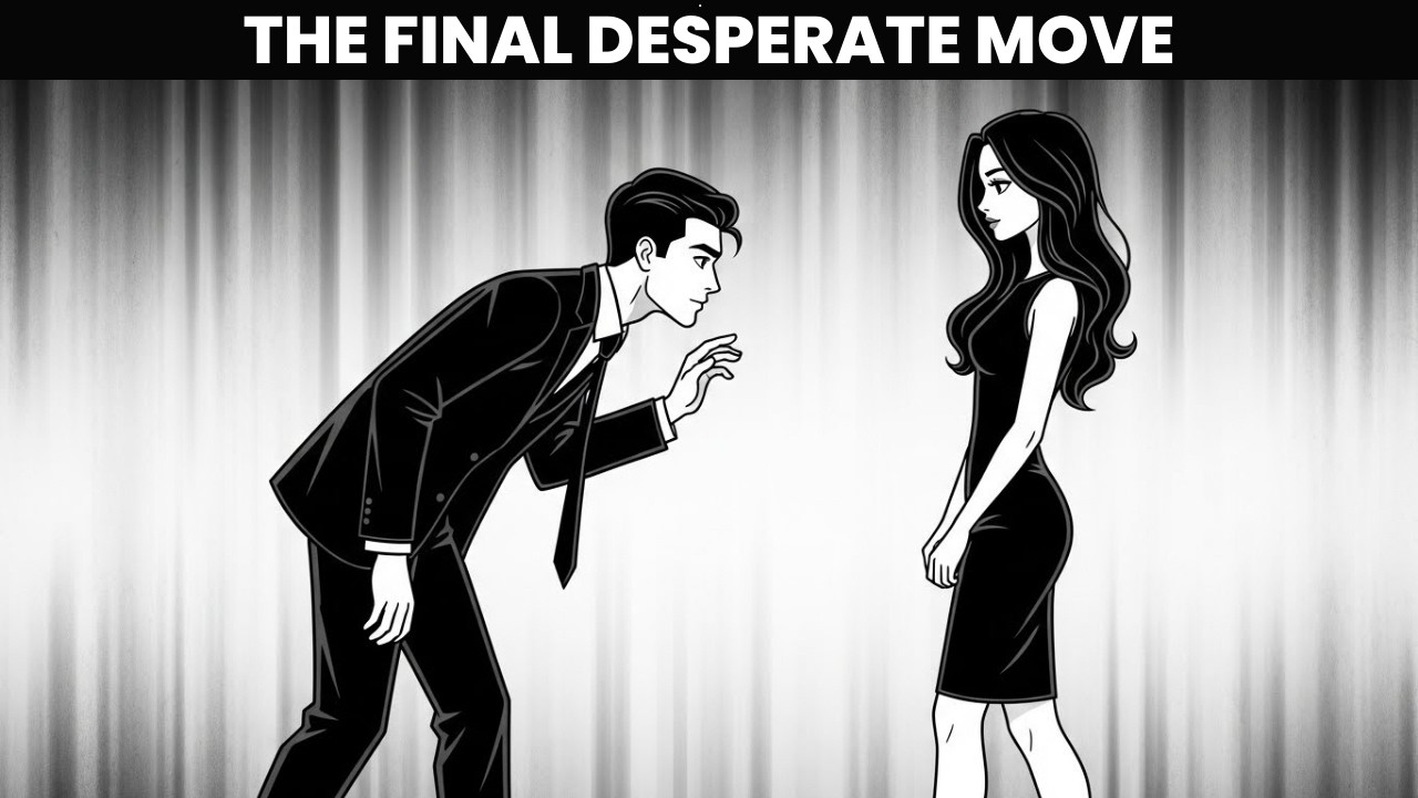 Последний отчаянный шаг, к которому прибегают люди, избегающие общения, когда видят, что вы двига...