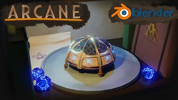 Arcane Valdiani 3D Animation made in Blender