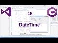 Programación Windows Forms C# 36 --- DateTime