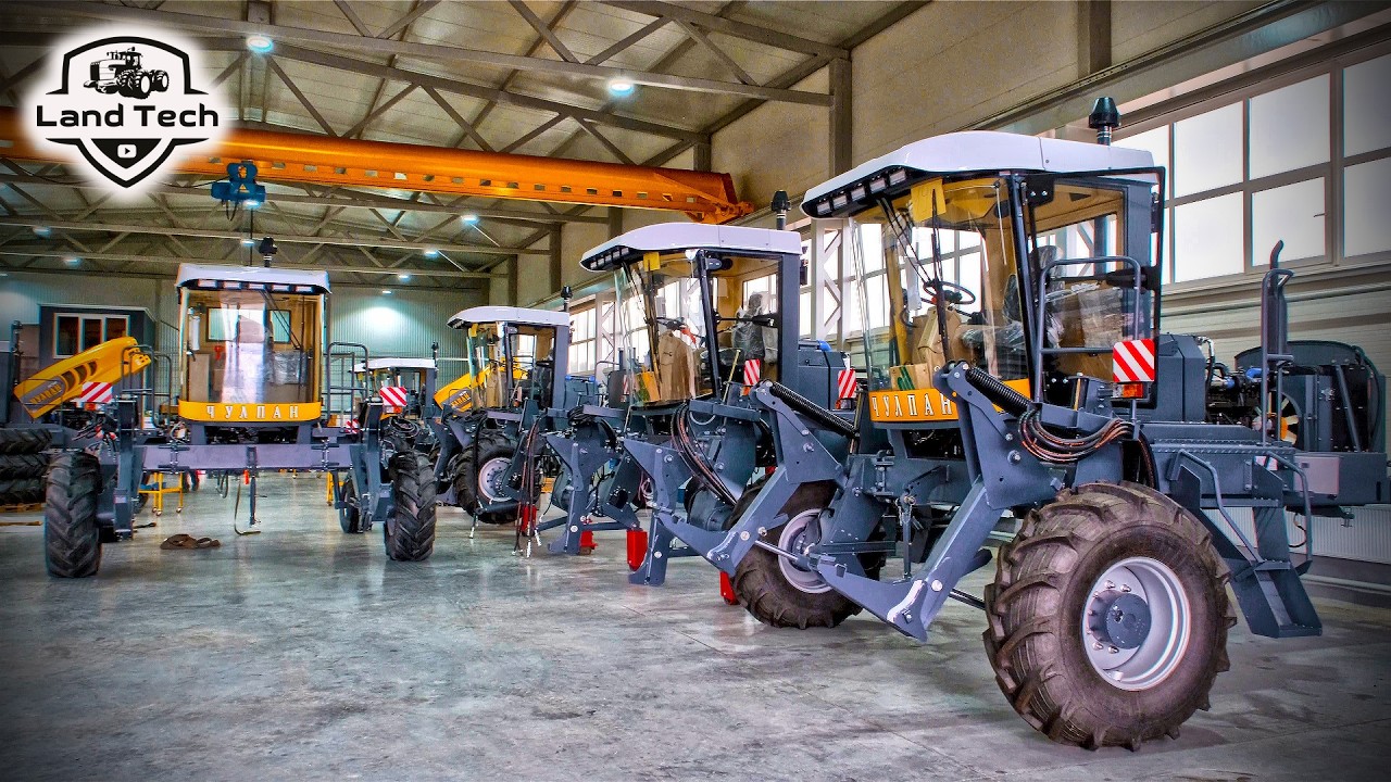 Новая самоходная косилка из России - можем, когда захотим! ЧУЛПАН КС-100 и КС-150