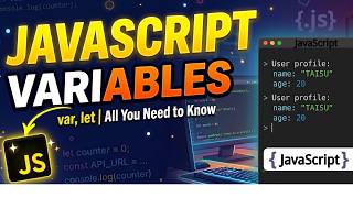 JavaScript Variable Tutorial For Beginners | Let Keyword Explained 