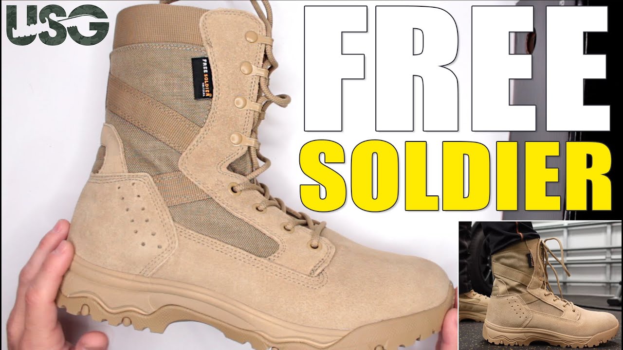 Free Soldier Tactical Boots Review (Not As Good As the Reviewers