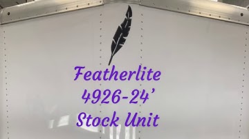 Featherlite 4926-24’ Car Hauler