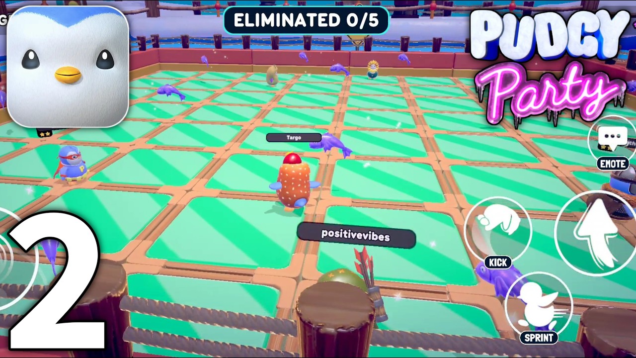 Pudgy Party Gameplay Walkthrough Part 2 (iOS, Android)