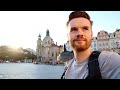 Visiting an EMPTY PRAGUE Without Tourists, Czech Republic 🇨🇿