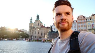 Visiting an EMPTY PRAGUE Without Tourists, Czech Republic 🇨🇿