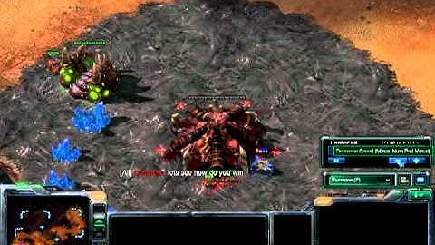 Starcraft 2, Funniest Cannon Rush Ever! Probe VS Drone