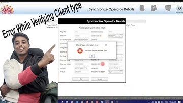 Error While Verifying  the Client Type | Error While Calling Admin Server Request