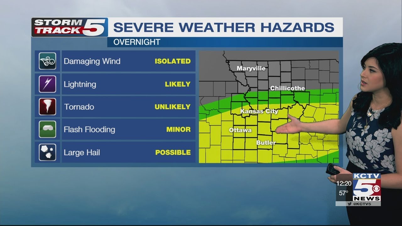 FORECAST: Tracking storm chances returning late this evening - YouTube