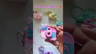 Cute Camera Projector Keychain 📸💖 | Mini Photo Surprise Gift ✨#cutekeychain#kawaii#aesthetic #shorts