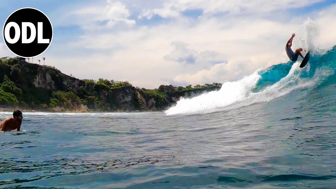 Surfing Uluwatu w/ Rizal Tanjung | Bali Indonesia POV GoPro Surfing