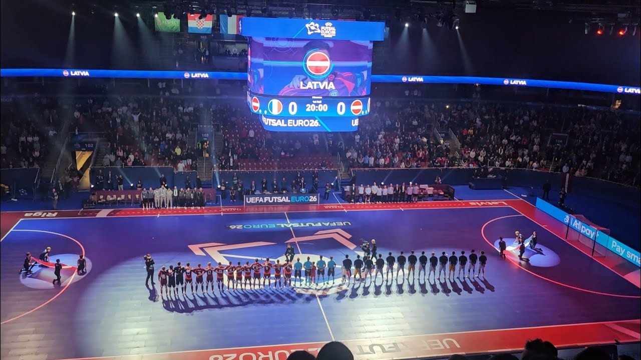 Futzal-Latvija pret Francija