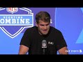 Michael Mayer 2023 NFL Combine Interview On Travis Kelce, Playing With Joe Burrow & Draft Meetings