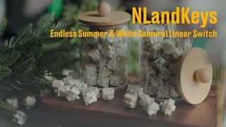a premium and a HIFI Switch | Endless Summer and White Samurai Linear Switch Review and Sound Test