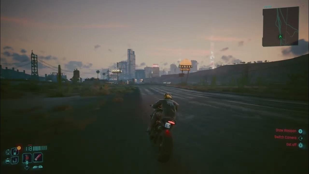 Cyberpunk 2077 Patch 2.1 Nazaré Racer top speed / wheelie YouTube