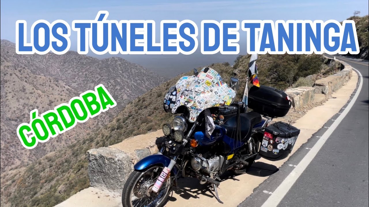 TÚNELES DE TANINGA | CHANCANI | CORDOBA | en moto por Argentina