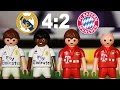 ⚽ REAL MADRID - BAYERN MÜNCHEN 4:2 PLAYMOBIL Fussball Championsleague Highlights Stop Motion deut