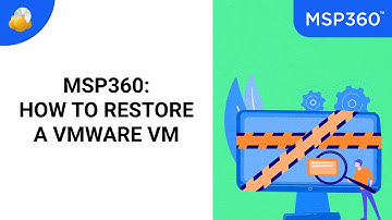 How to Restore a VMware Virtual Machine in MSP360 Managed Backup Service