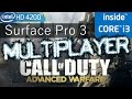 Call of Duty Advanced Warfare (Multiplayer) on Surface Pro 3 i3 Gaming w...