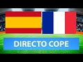 (SOLO AUDIO) Directo del España 1-2 Francia en Tiempo de Juego COPE