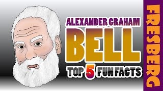 Top 5 Fun Facts about Alexander Graham Bell (Biography) | Educational Videos for Students