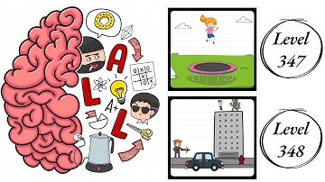 Brain Test All Star : Level 347 , 348 – How to Solve? (Walkthrough)