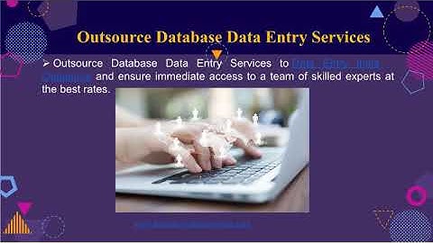 Database Data Entry Services - Data Entry India Outsource