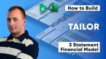 How to Build a Tailor 3 Statement Startup Financial Projections