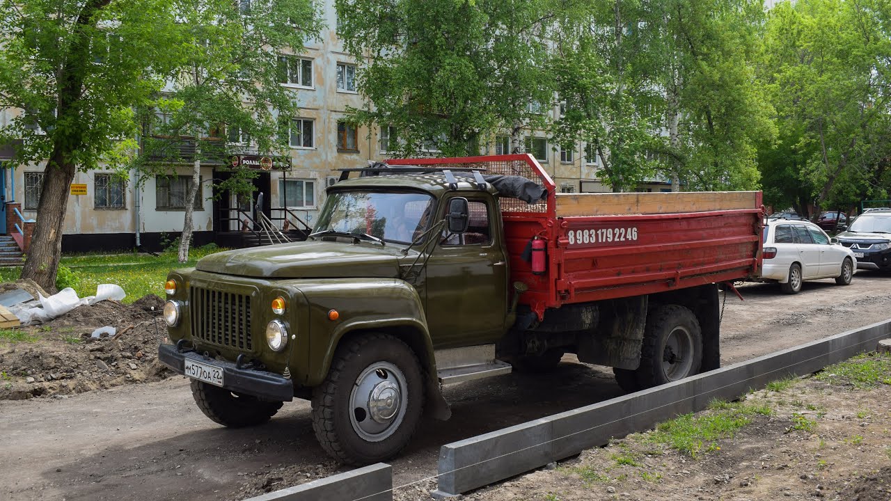 Автомобиль газ саз 3507