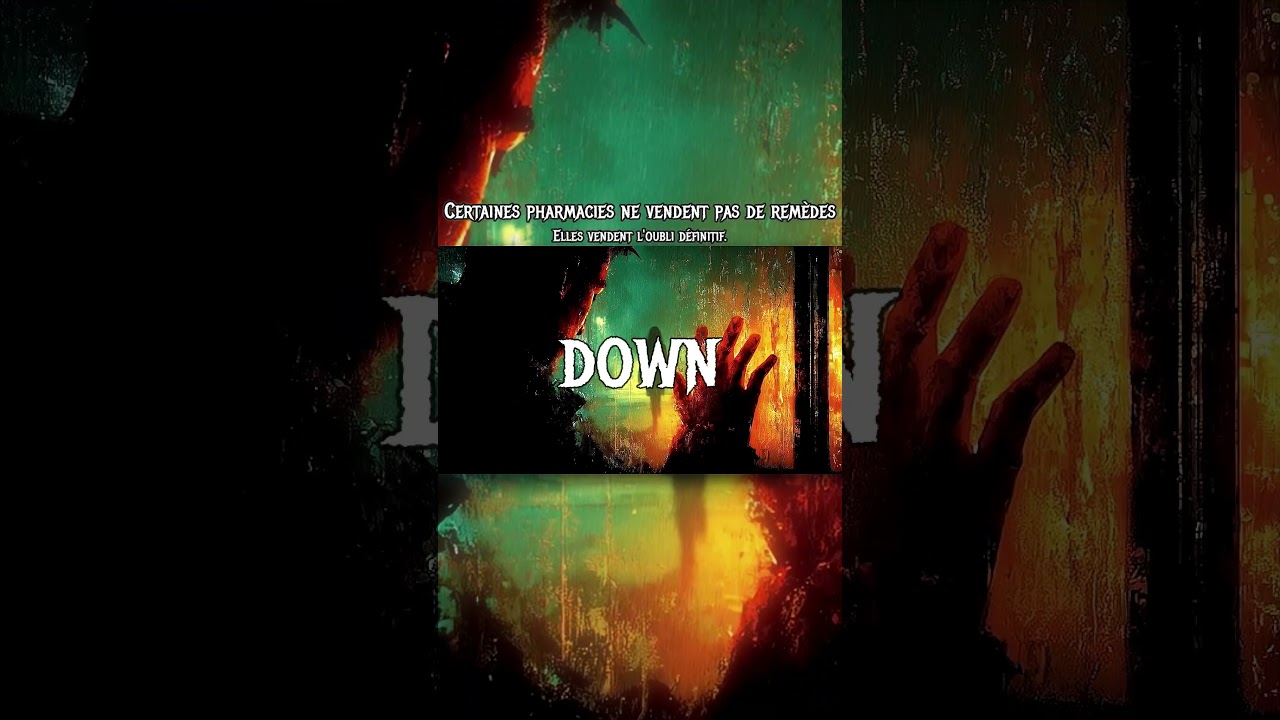 Certaines pharmacies ne vendent pas de remèdes, elles vendent l'oubli définitif #darkambient