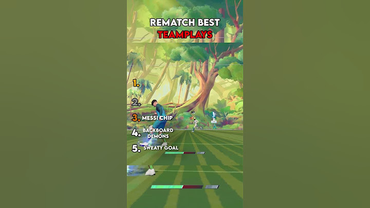 Rematch Top 5 Best Teamplays #fifa #football #bluelock #gaming #soccer #rematch