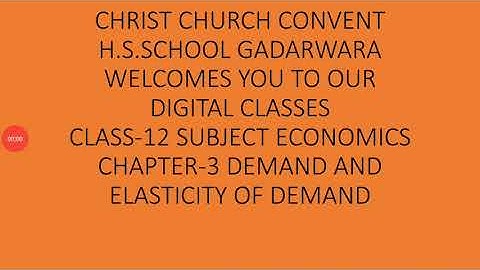 Class 12 Economics Chapter 3 Part 2 Demand by Amit Toshniwal