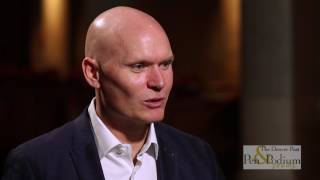 Anthony Doerr - Backstage at Pen and Podium