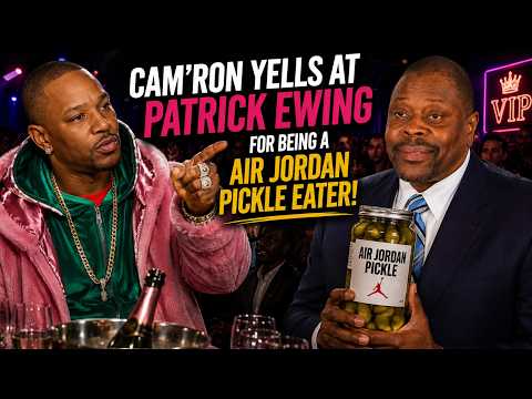 Camron CLOWNS Knicks Legend Patrick Ewing For Being on Jordan JOCK! SO FUNNY!