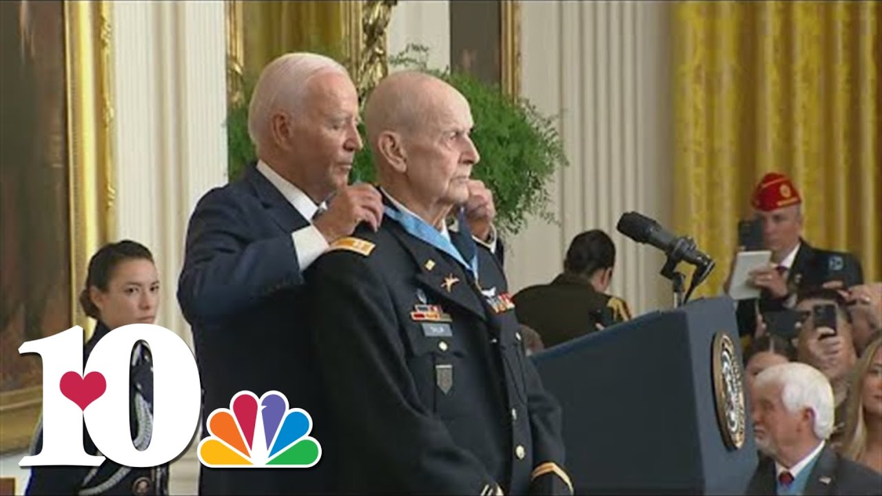 Procession for Medal of Honor recipient Capt. Larry Taylor