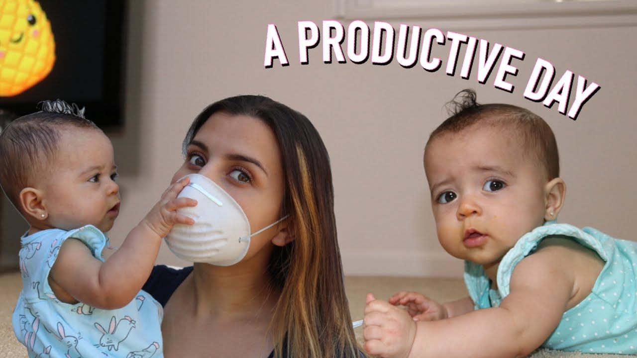 QUARANTINED WITH TWINS *DAY IN THE LIFE*