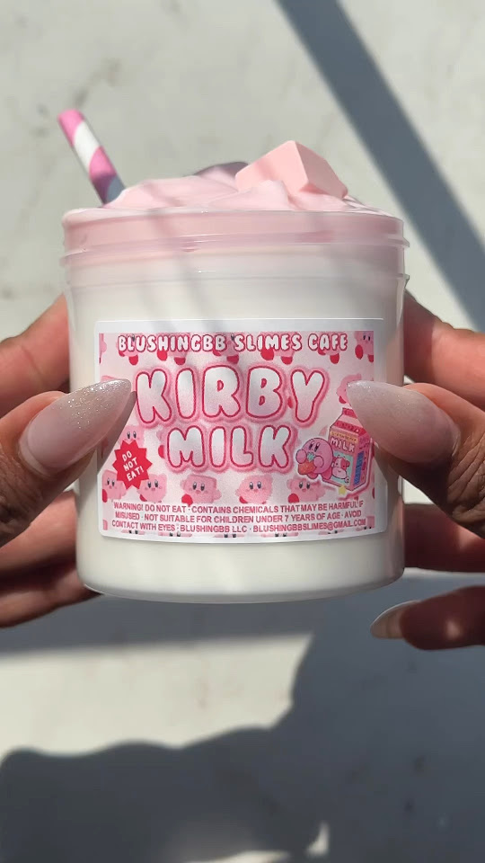 kirby milk by BlushingBB asmr slime blushingbb YouTube