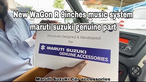 New wagon R music System installation #knowledge #automobile #youtubevideo #youtube