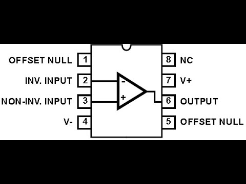 IC 741 how its work and circuit diagram (IN HINDI ) - YouTube