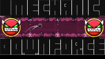 Geometry Dash Demon (Hard) - Mechanic Downforce - by ZenthicAlpha