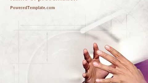 Hands PowerPoint Template by PoweredTemplate.com