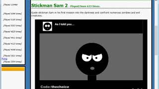 Stickman Sam 2 Stickman Sam 2