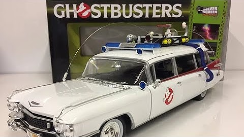 ECTO 1 Cadillac 1959 GHOSTBUSTERS Autoworld 1/18 @donvitogarageuruguay7817