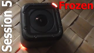 GoPro Session 5 Frozen, Can't power OFF