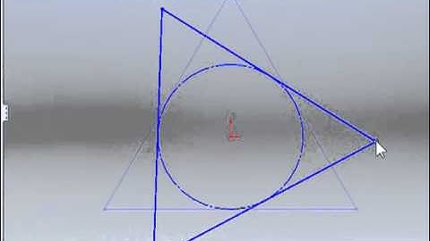 Creating a Equilateral Triangle in SolidWorks